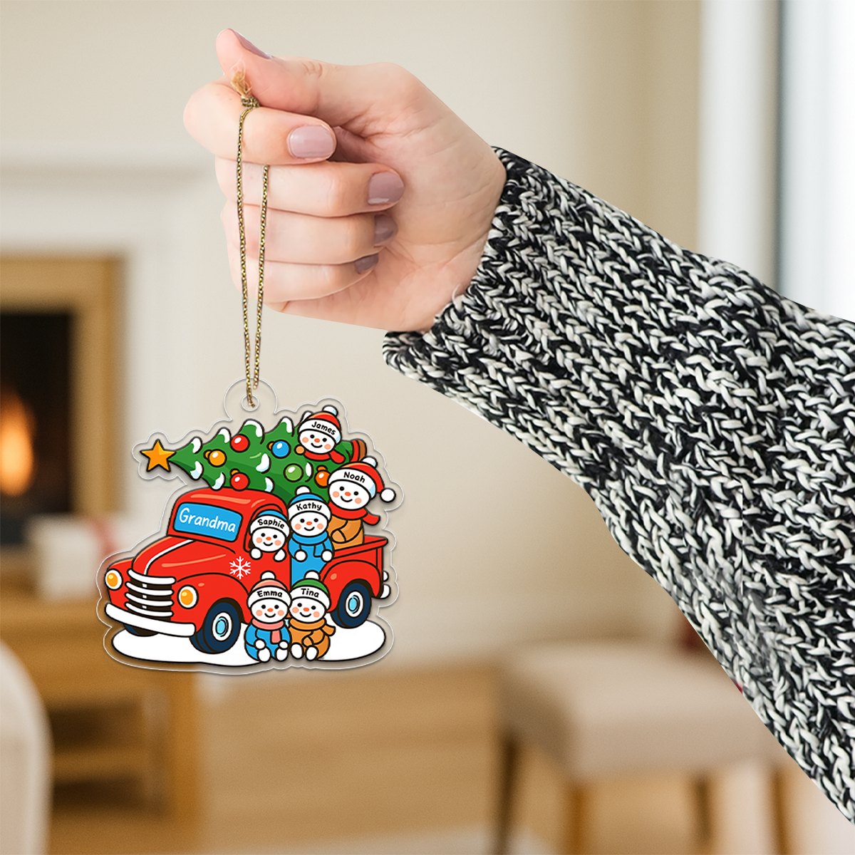 Custom Family Ornament2