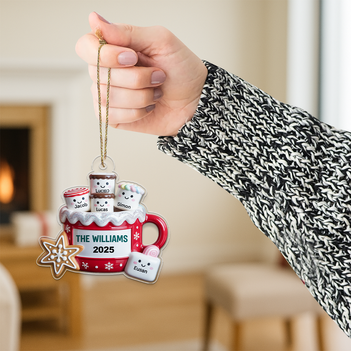 Hot Cocoa Marshmallow Family