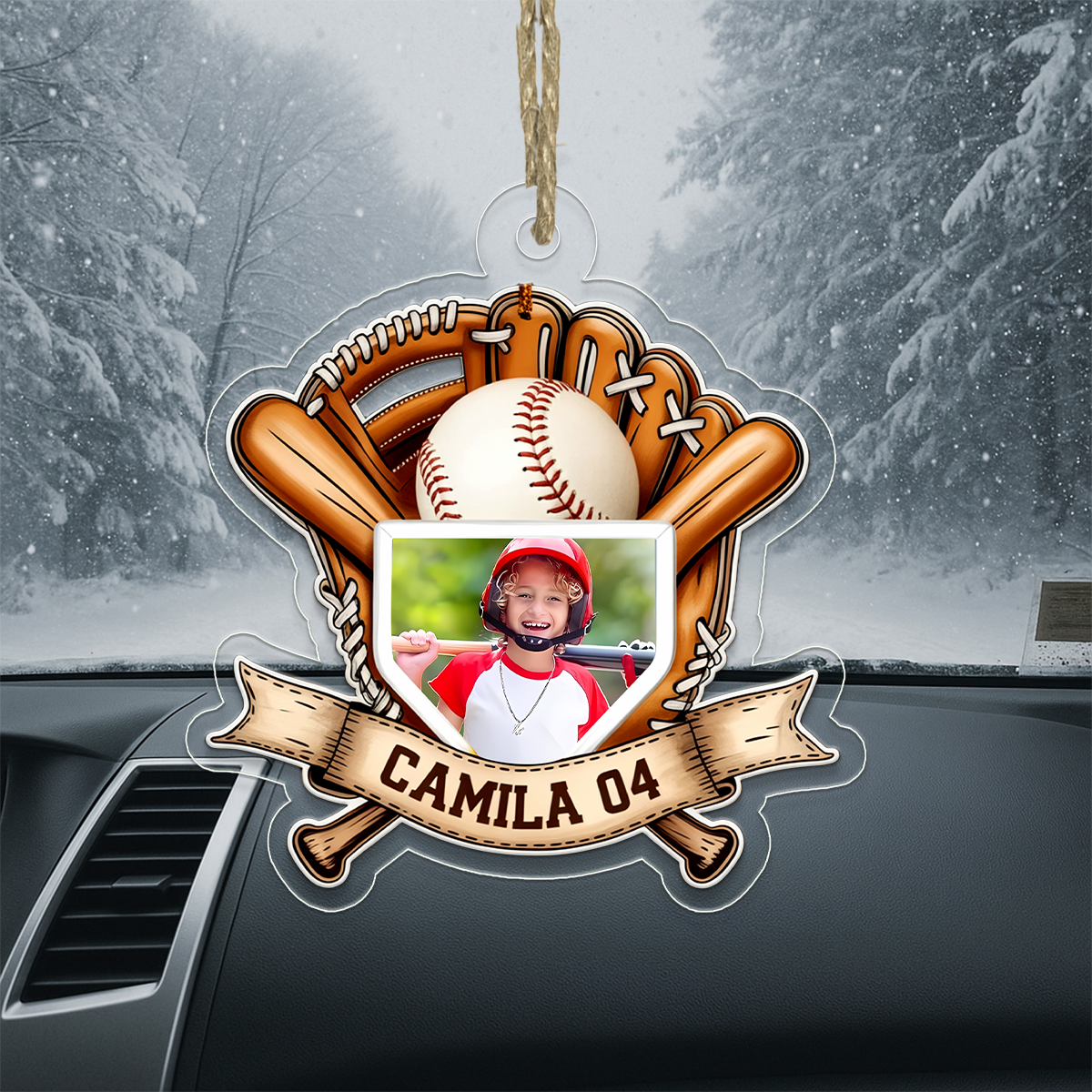 Custom Photo Baseball Player