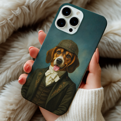 Custom Photo Detective Dog Phone Case Gift For Dog Lovers