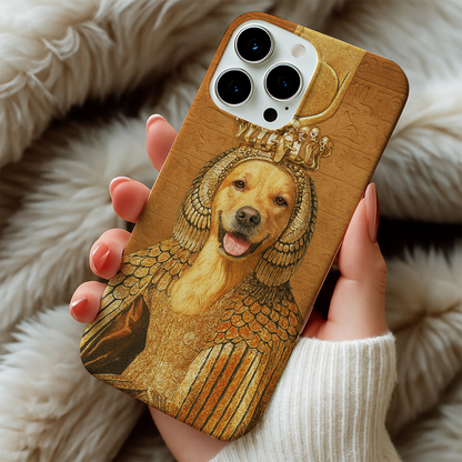 Custom Photo Cleopawtra Dog Phone Case Gift For Dog Lovers