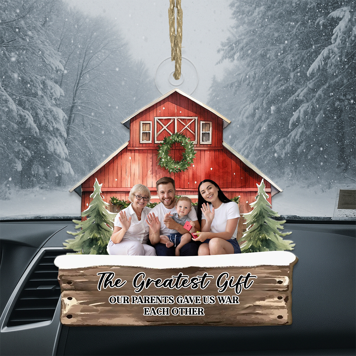 Custom Photo Family Farmer