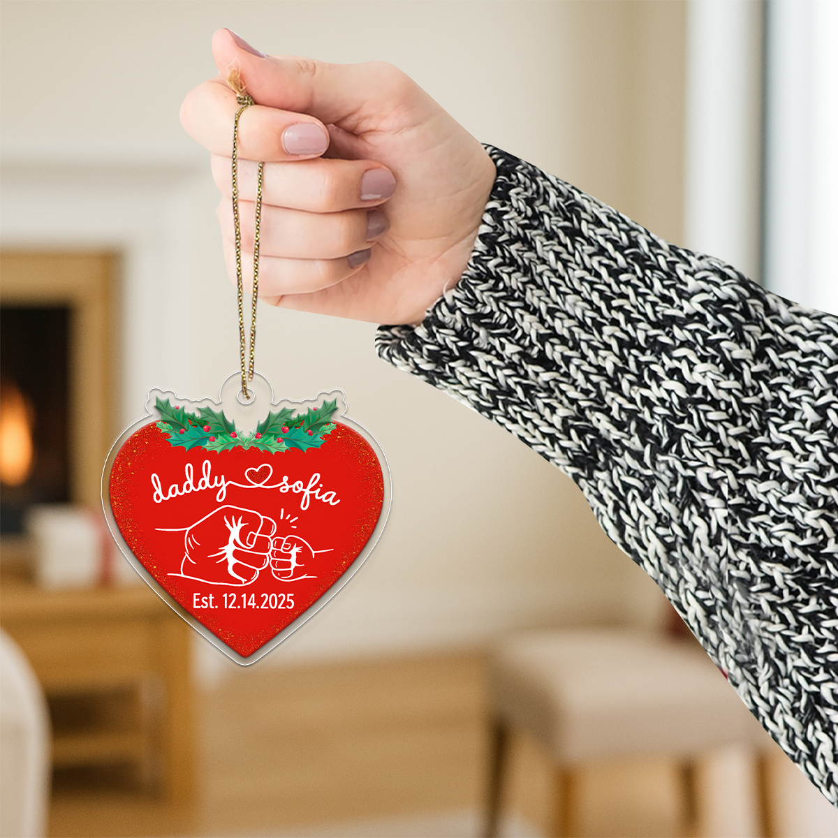 Custom Name Daddy Xmas