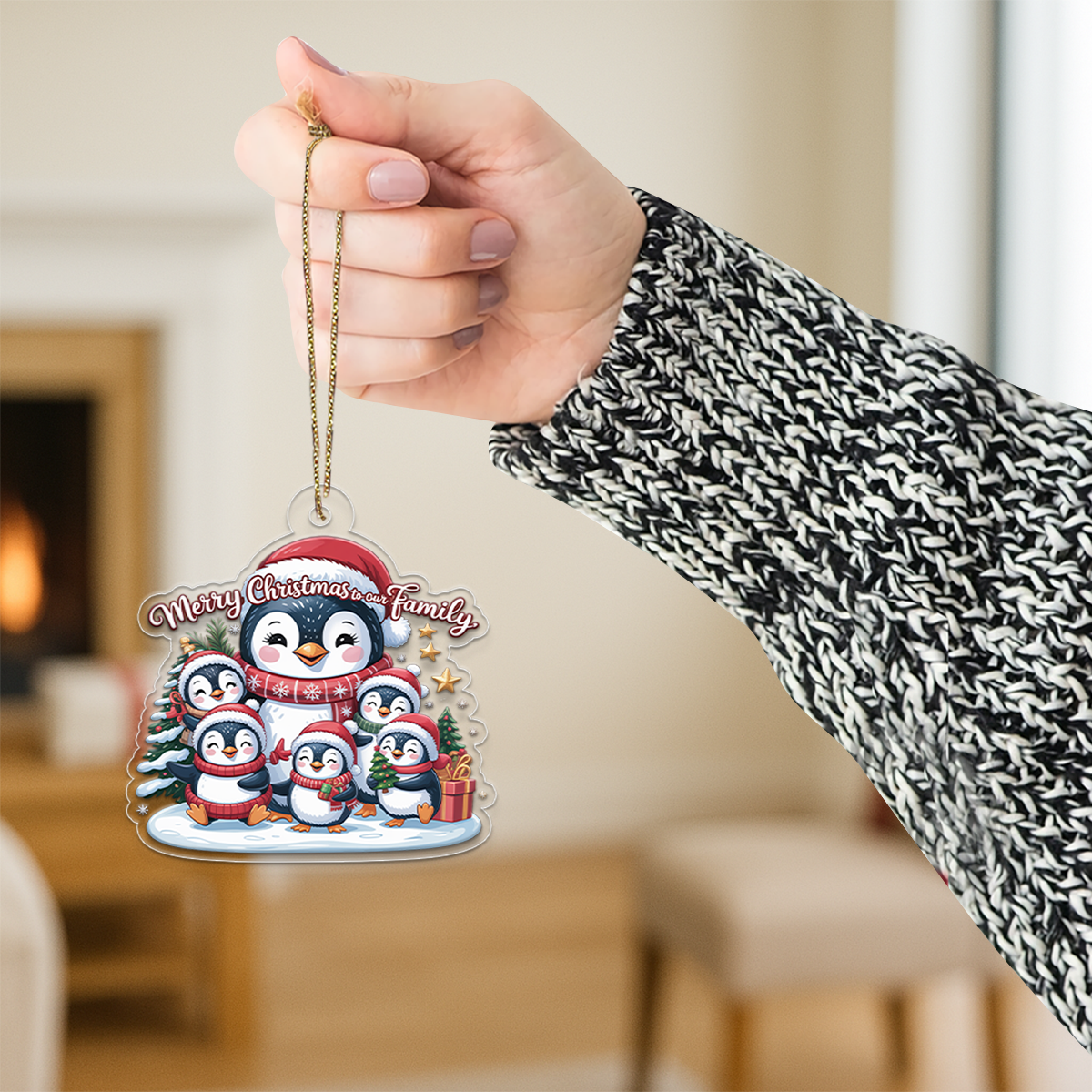 Personalized Custom Ornament - Gift For Family And Collectors2