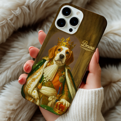 Custom Photo Napoleon Dog Phone Case Gift For Dog Lovers