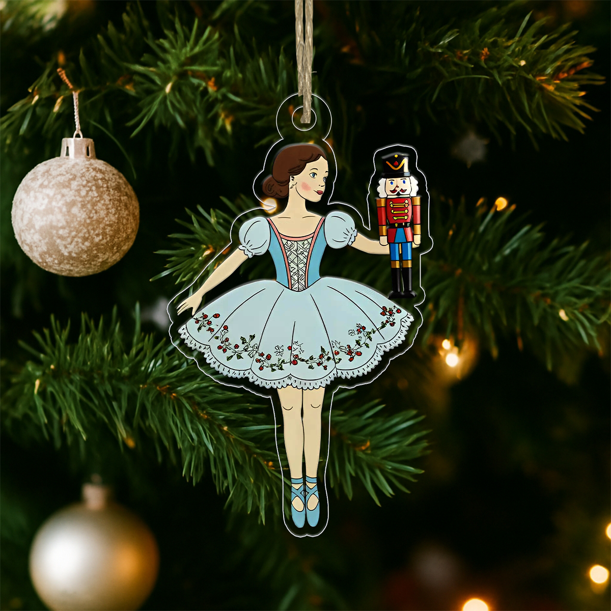 Personalized Ballet Dancer And Nutcracker