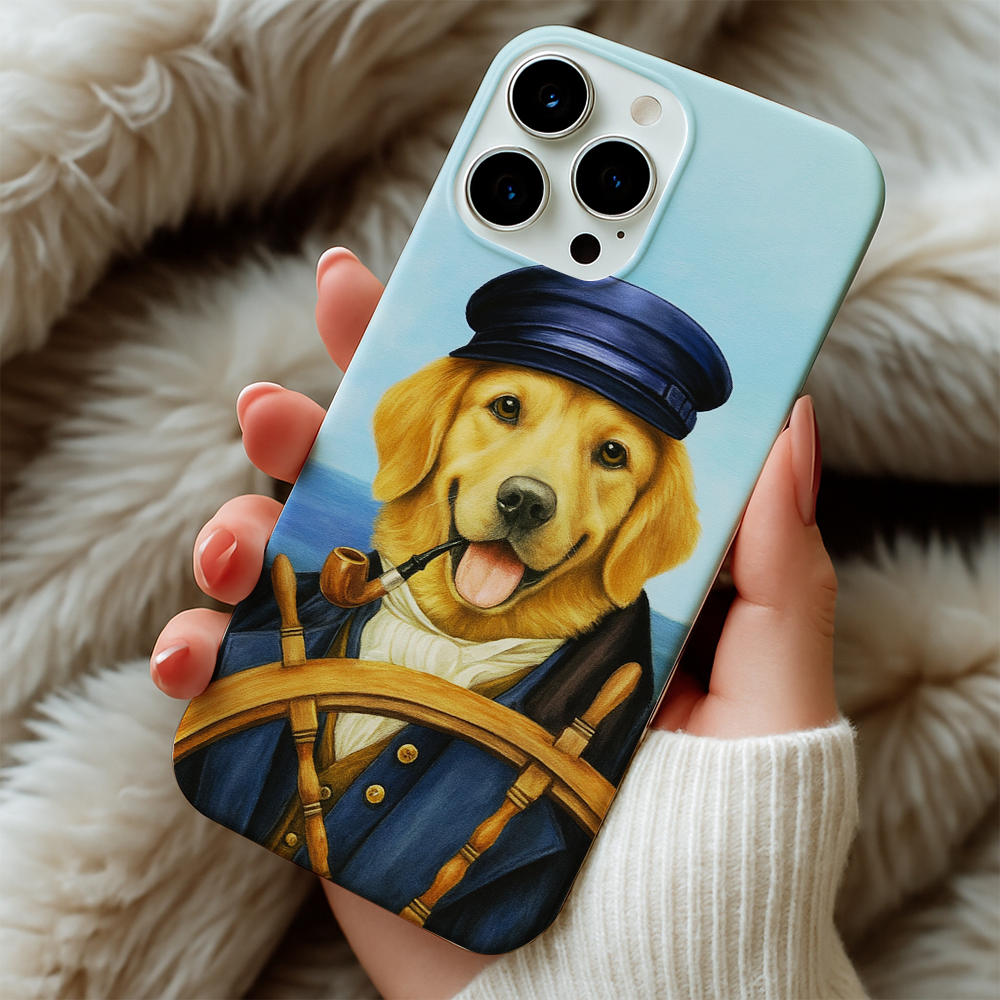 Custom Photo Sailor Dog Phone Case Gift For Dog Lovers