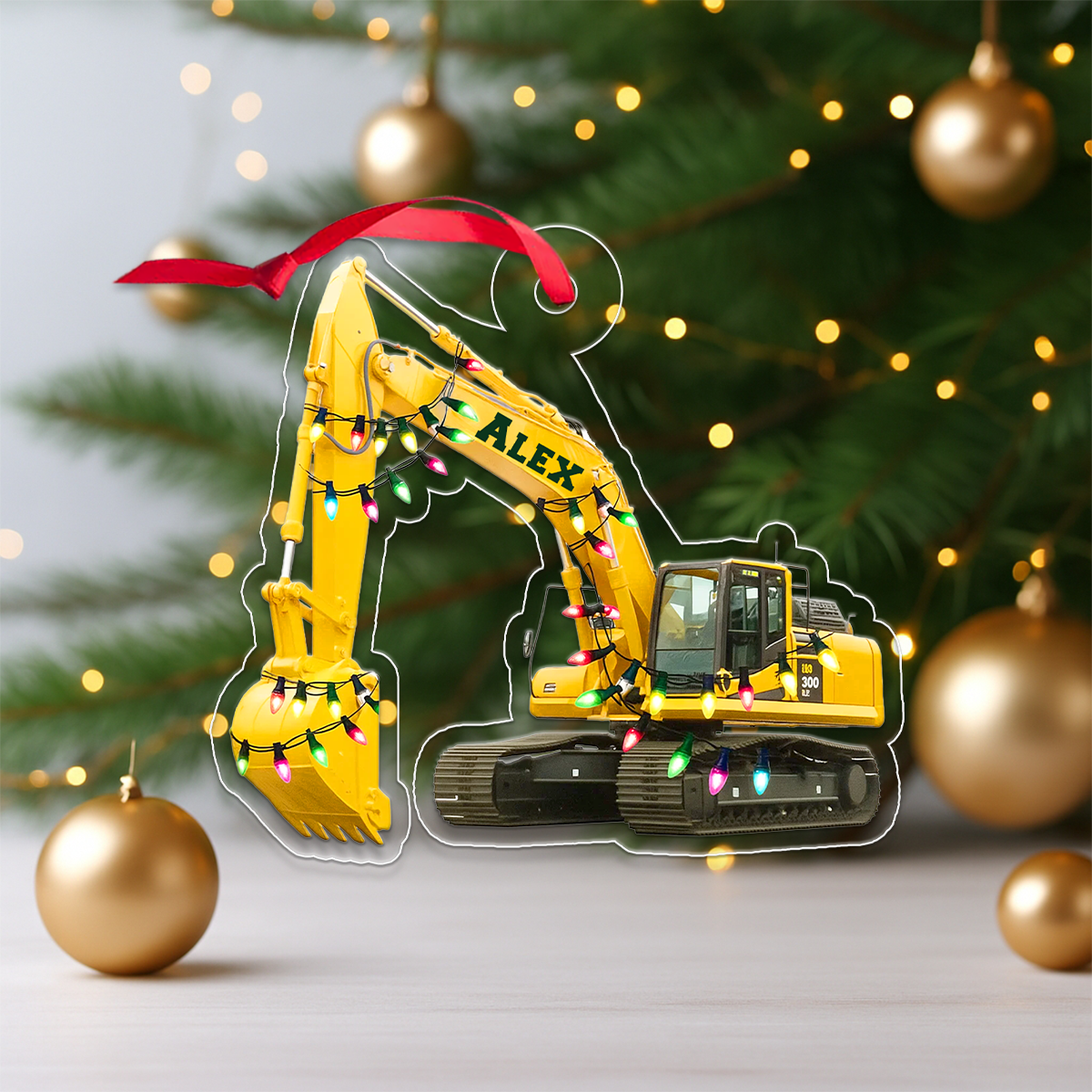 Custom Name Excavator Vehicle