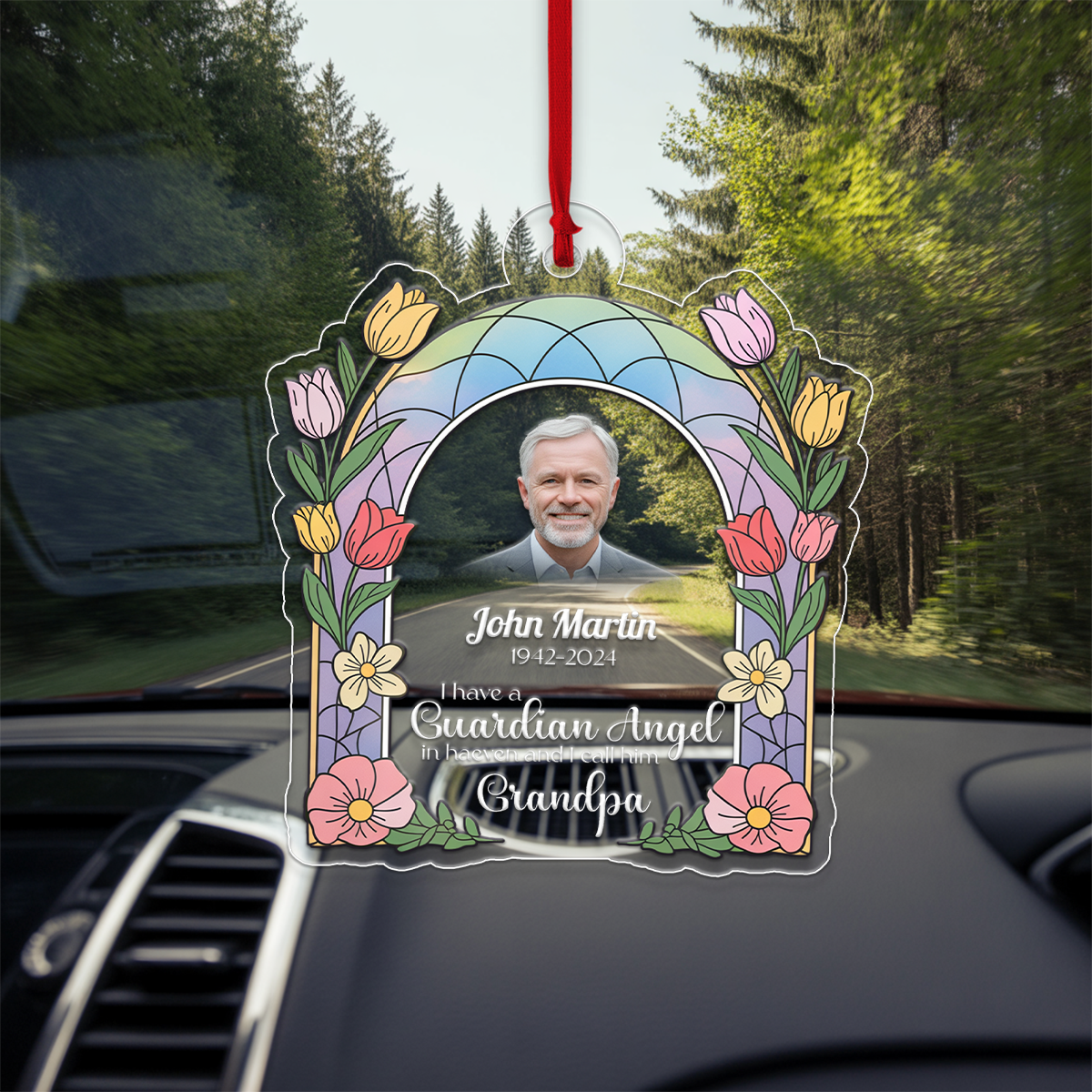 Custom Photo Memorial I Have A Guardian Angel In Heaven Mom Dad