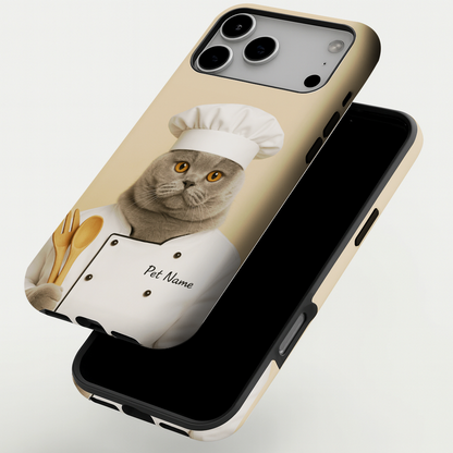 Custom Photo Cat Chef For Cat Lover