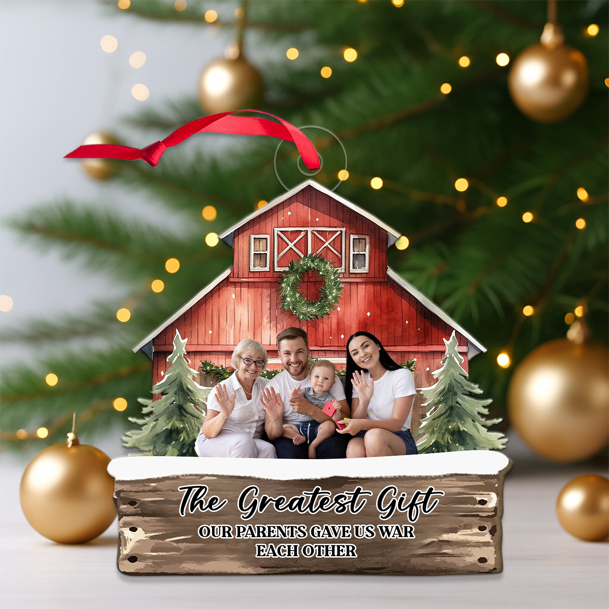 Custom Photo Family Farmer