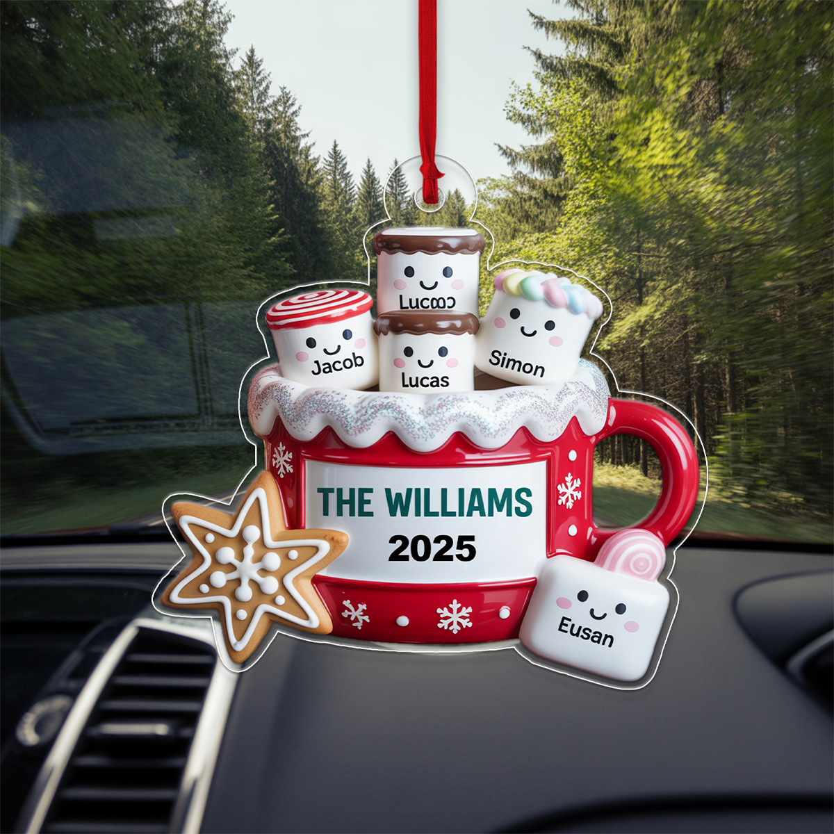 Hot Cocoa Marshmallow Family