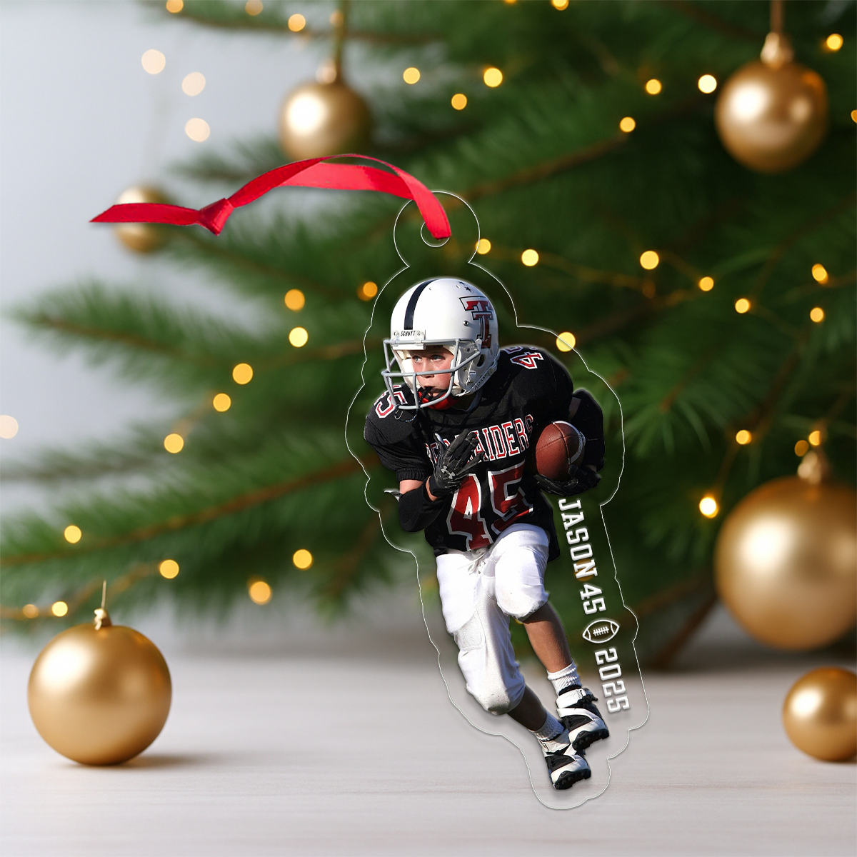 Custom Photo Football Player