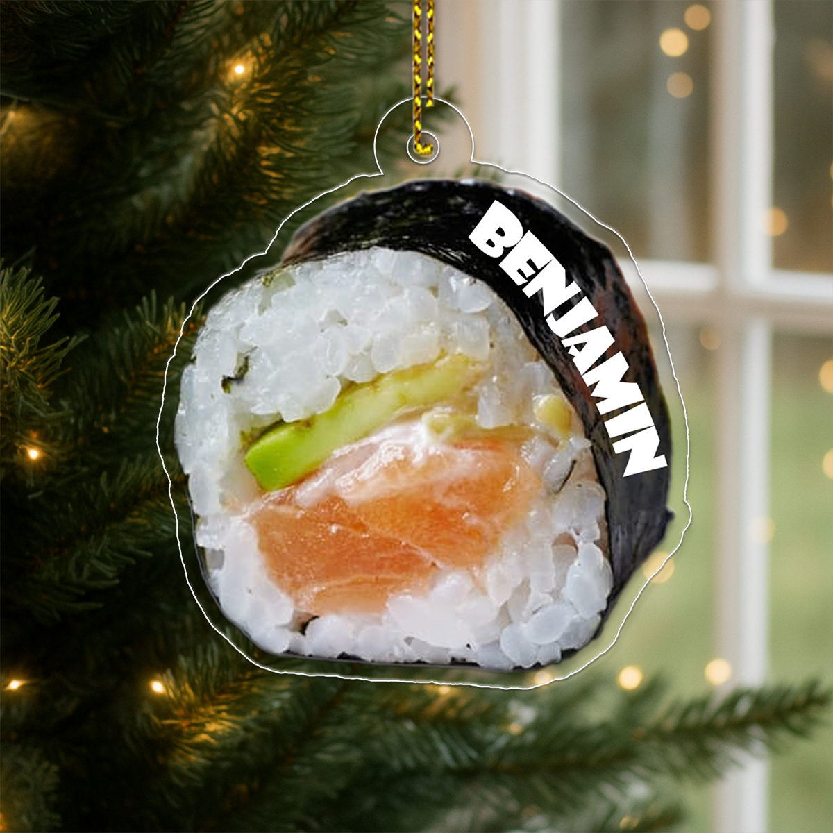 Custom Name Sushi Christmas 1