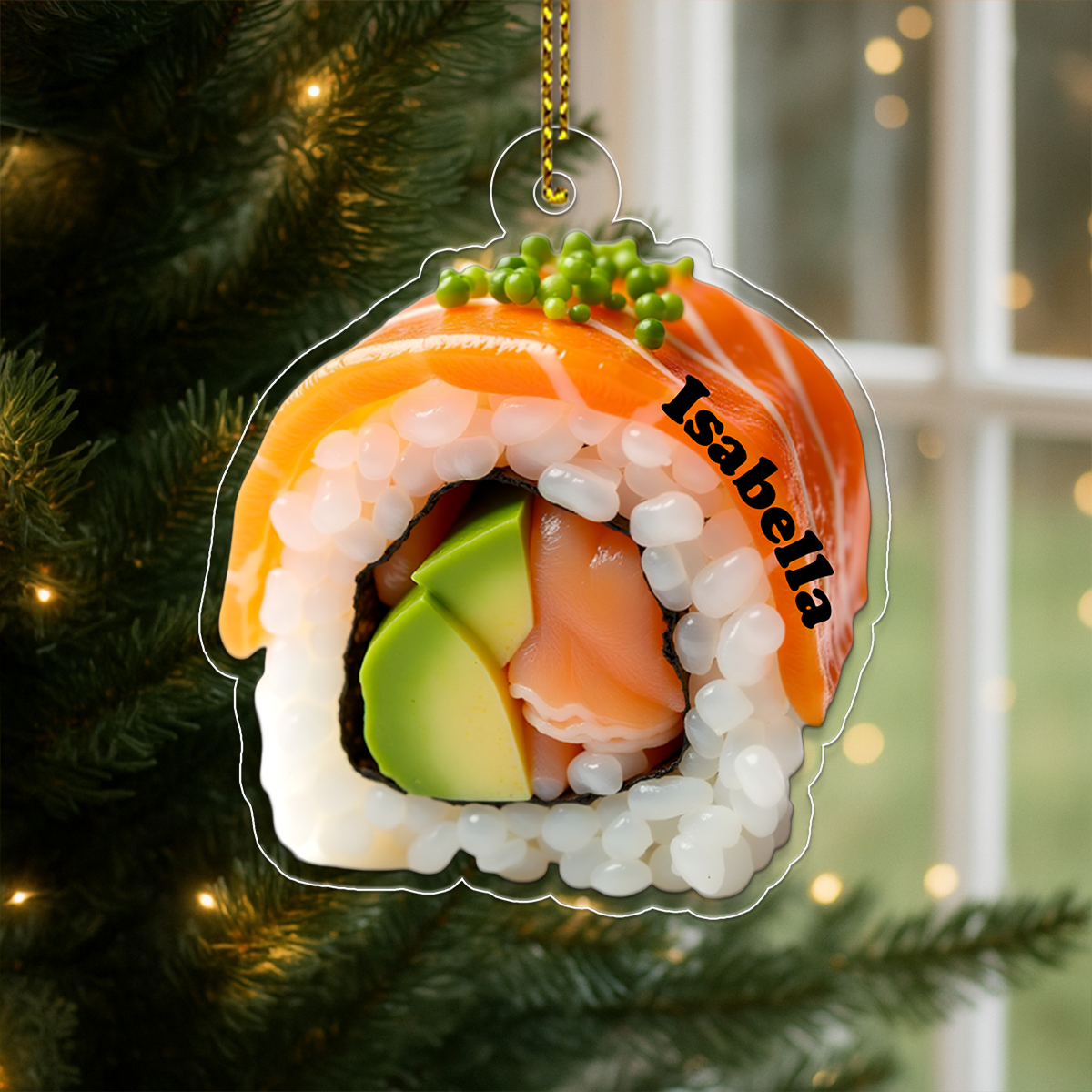 Custom Name Sushi Christmas 2
