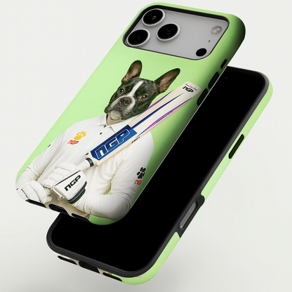 Custom Photo Cricketer Dog Phone Case Gift For Dog Lovers