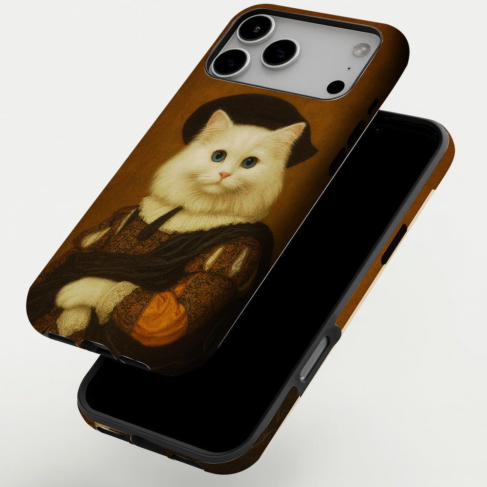 Custom Photo Royal Cat Phone Case Cat Lover Gifts