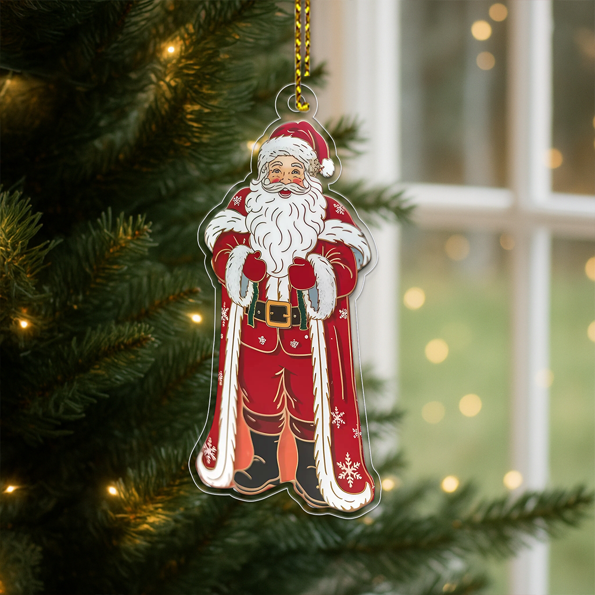 Santa Claus With Parol