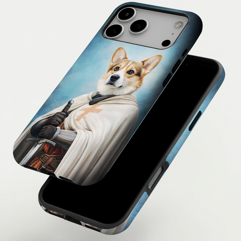 Custom Photo Priest Dog Phone Case Gift For Dog Lovers