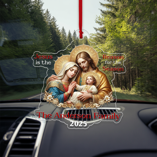 Custom Name Jesus Family