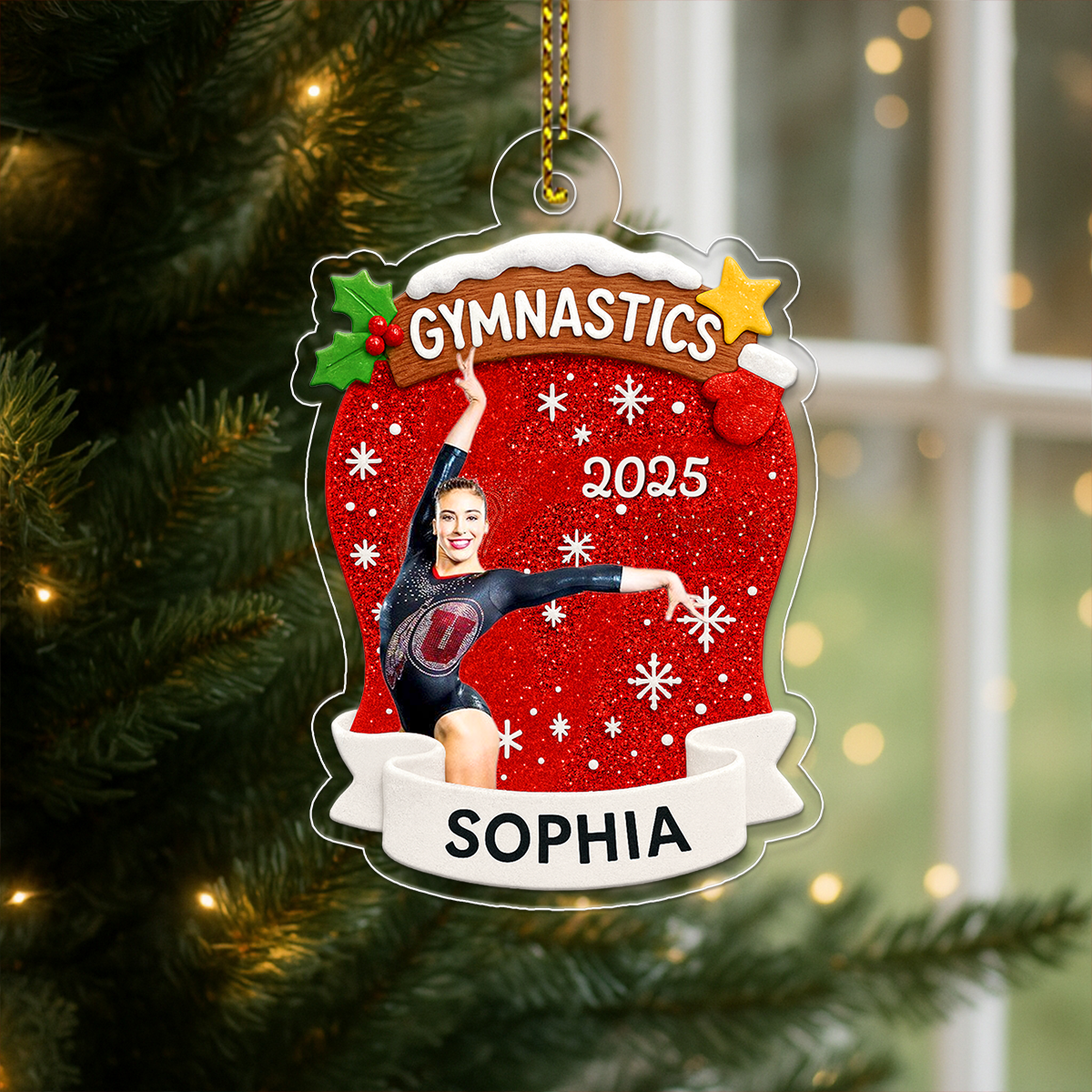 Custom Photo Gymastics Girl