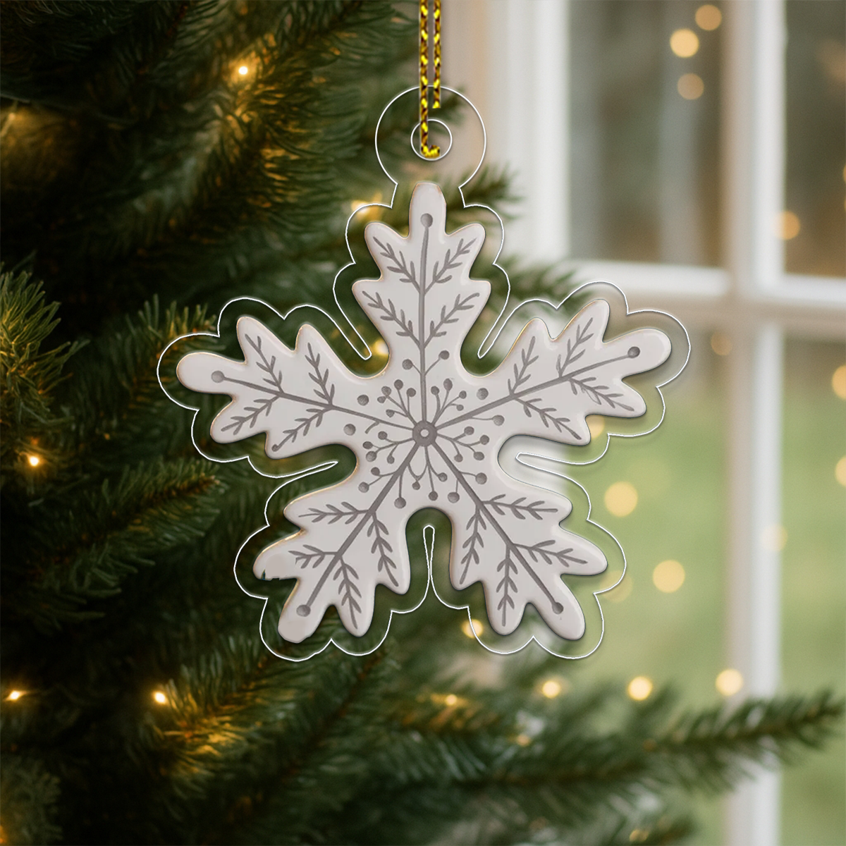 Personalized Christmas Snowflake