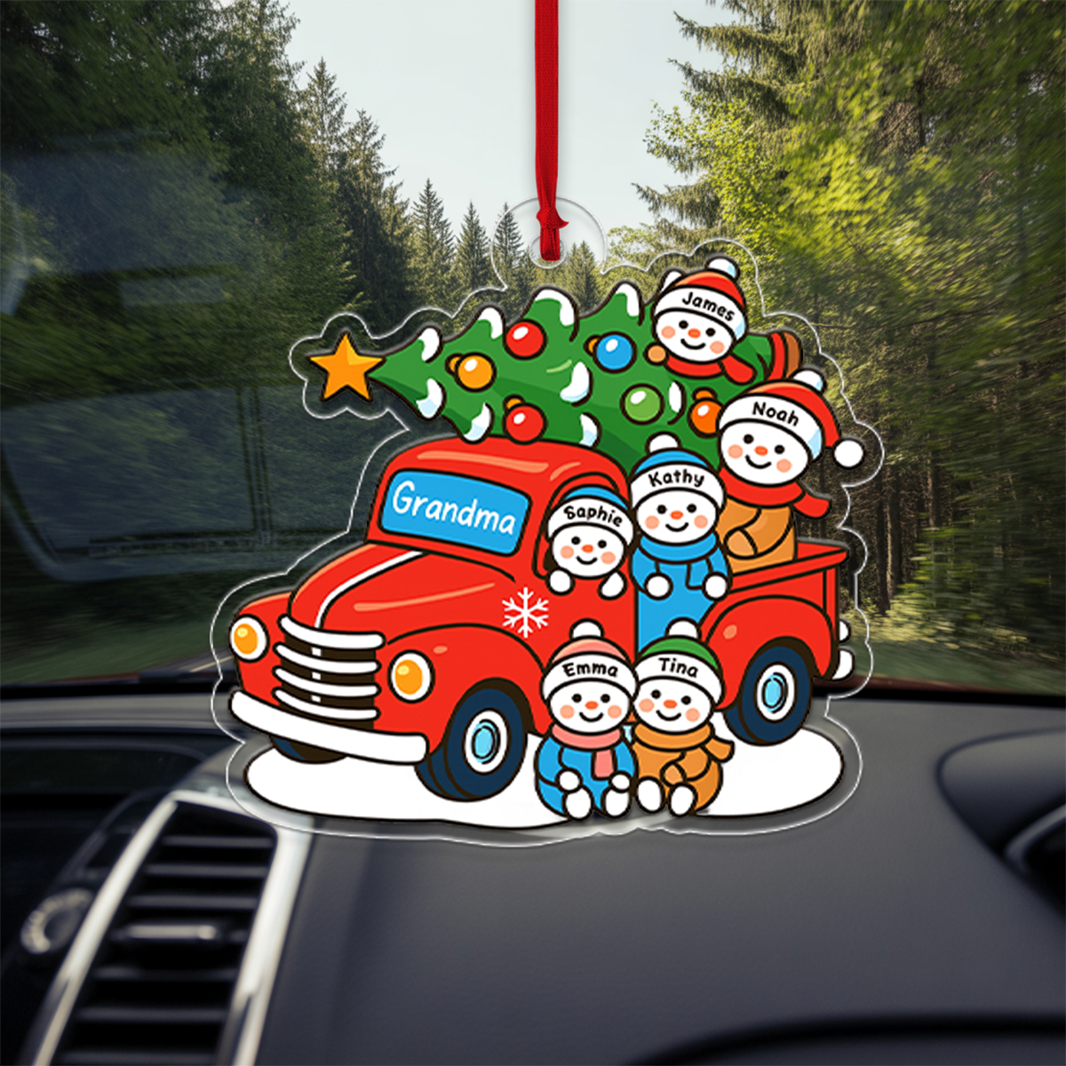 Custom Family Ornament2
