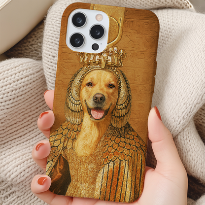 Custom Photo Cleopawtra Dog Phone Case Gift For Dog Lovers