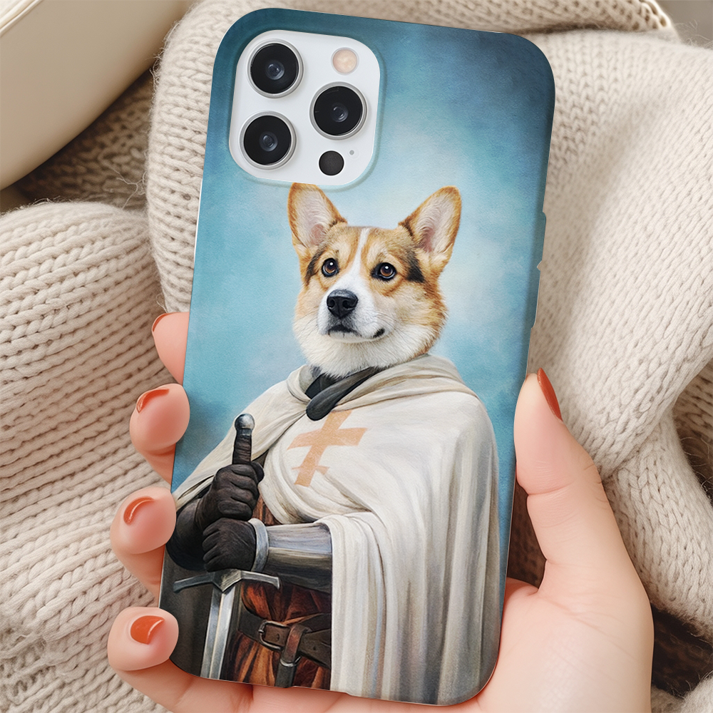 Custom Photo Priest Dog Phone Case Gift For Dog Lovers