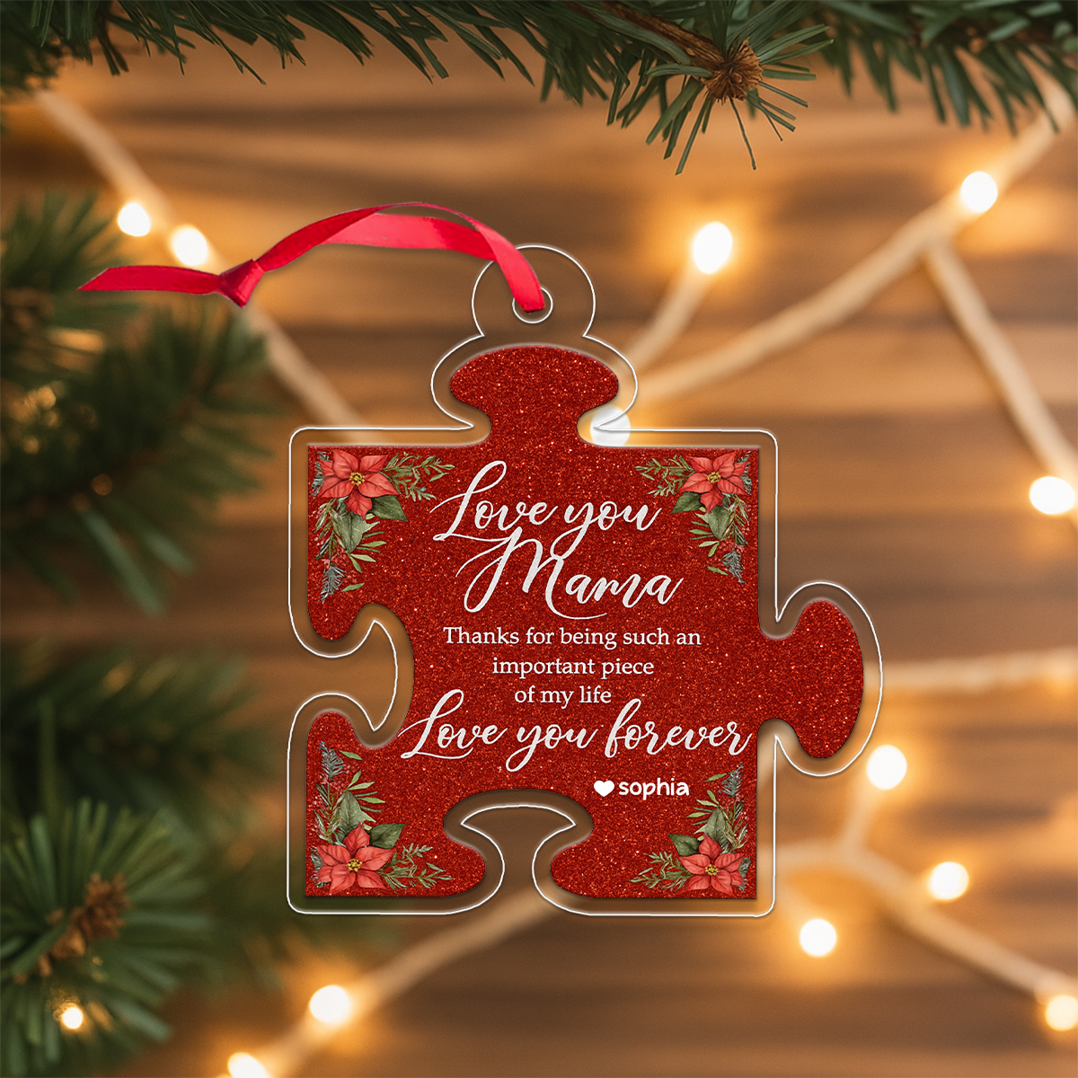 Custom Name Love You Mom For Mother
