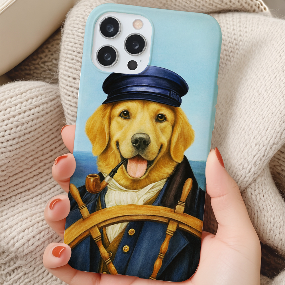 Custom Photo Sailor Dog Phone Case Gift For Dog Lovers