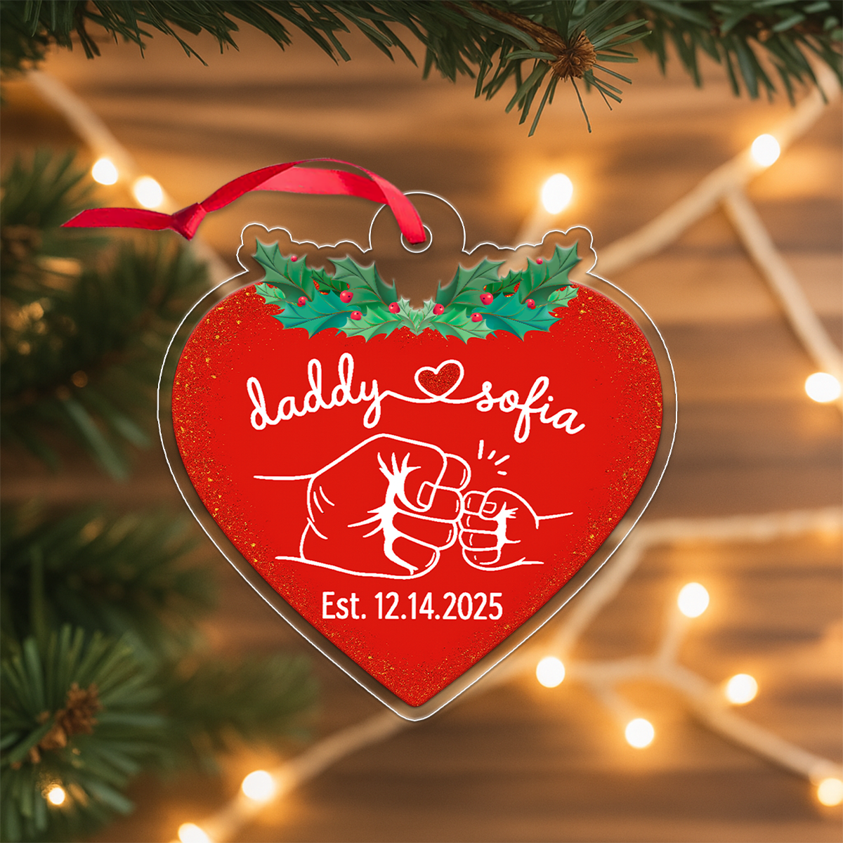 Custom Name Daddy Xmas