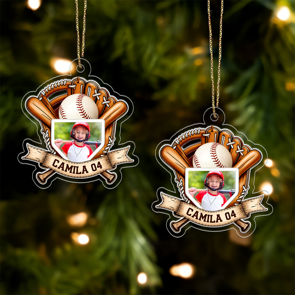 Custom Photo Baseball Player