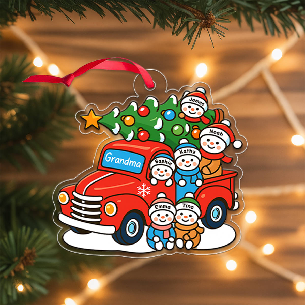 Custom Family Ornament2