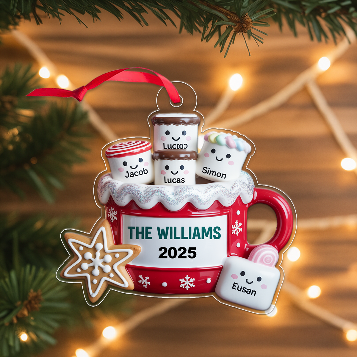 Hot Cocoa Marshmallow Family