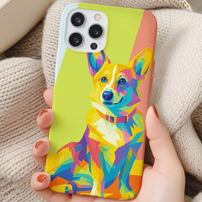 Custom Photo Pop Art Phone Case Gift For Dog Lovers