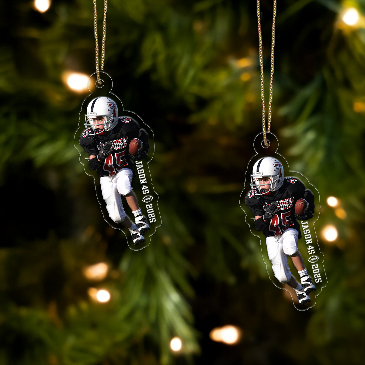 Custom Photo Football Player