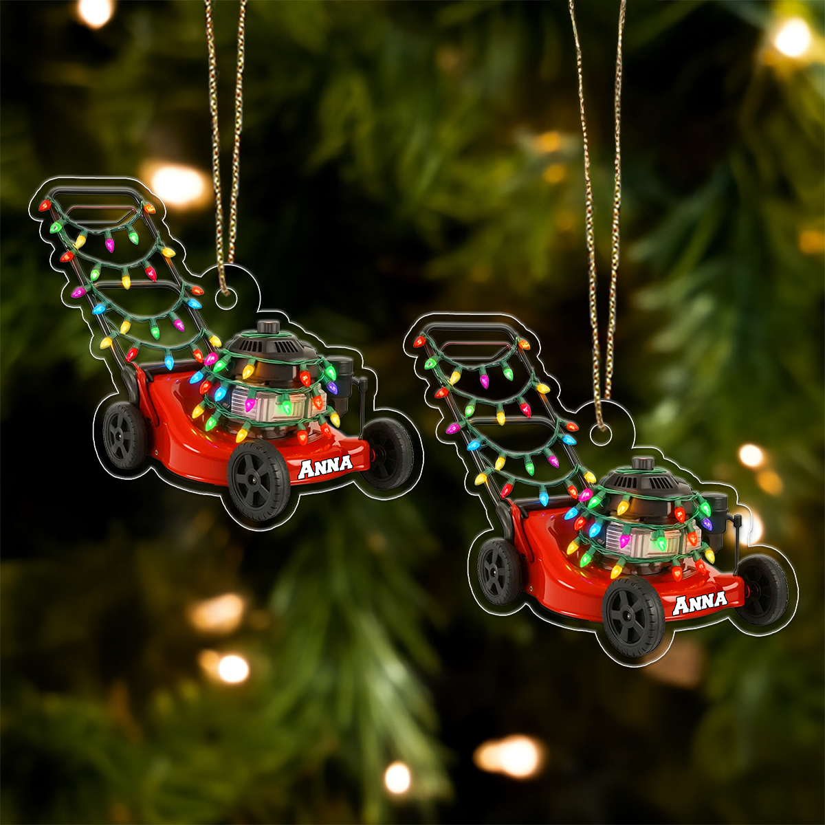 CustomName Lawn Mowers Christmas