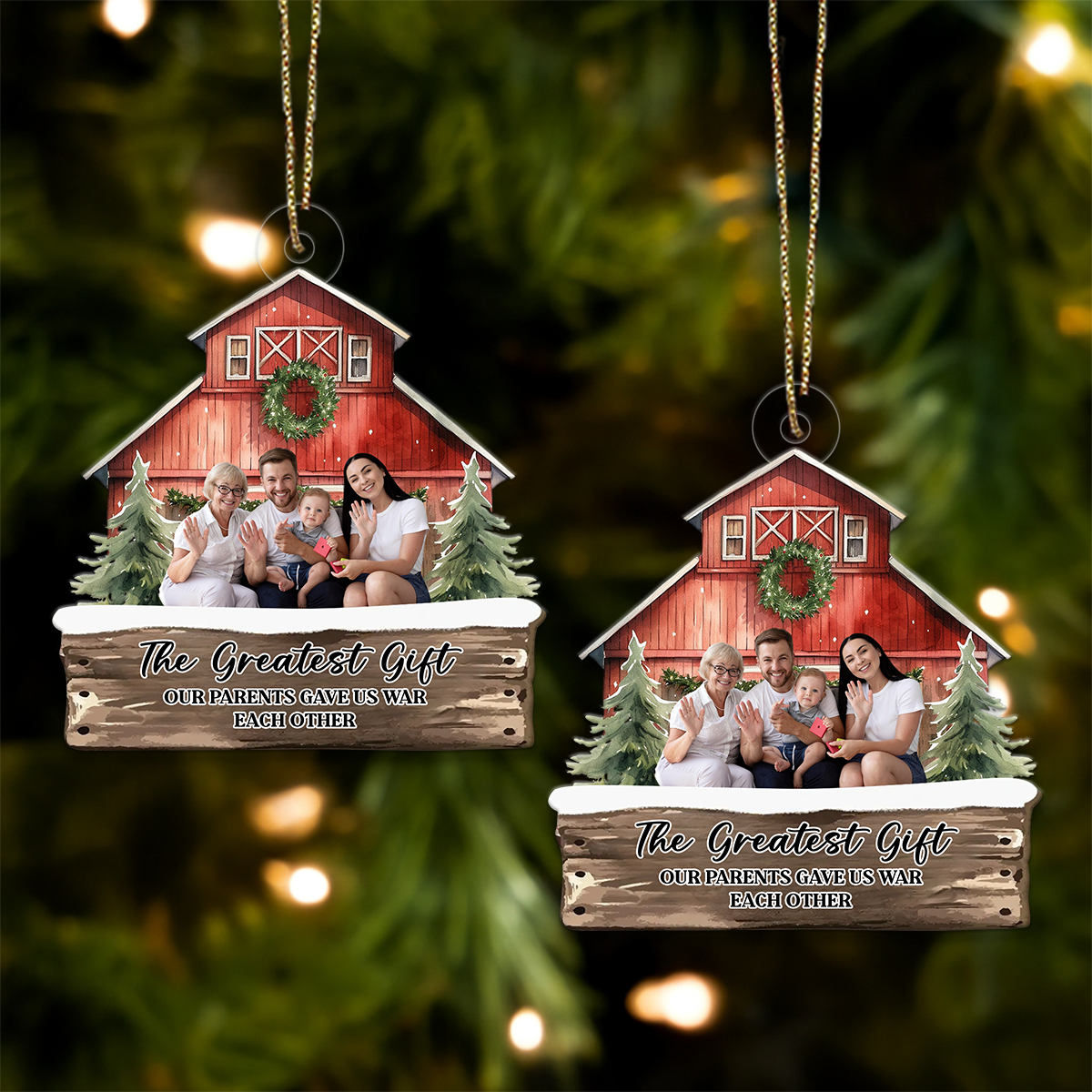 Custom Photo Family Farmer