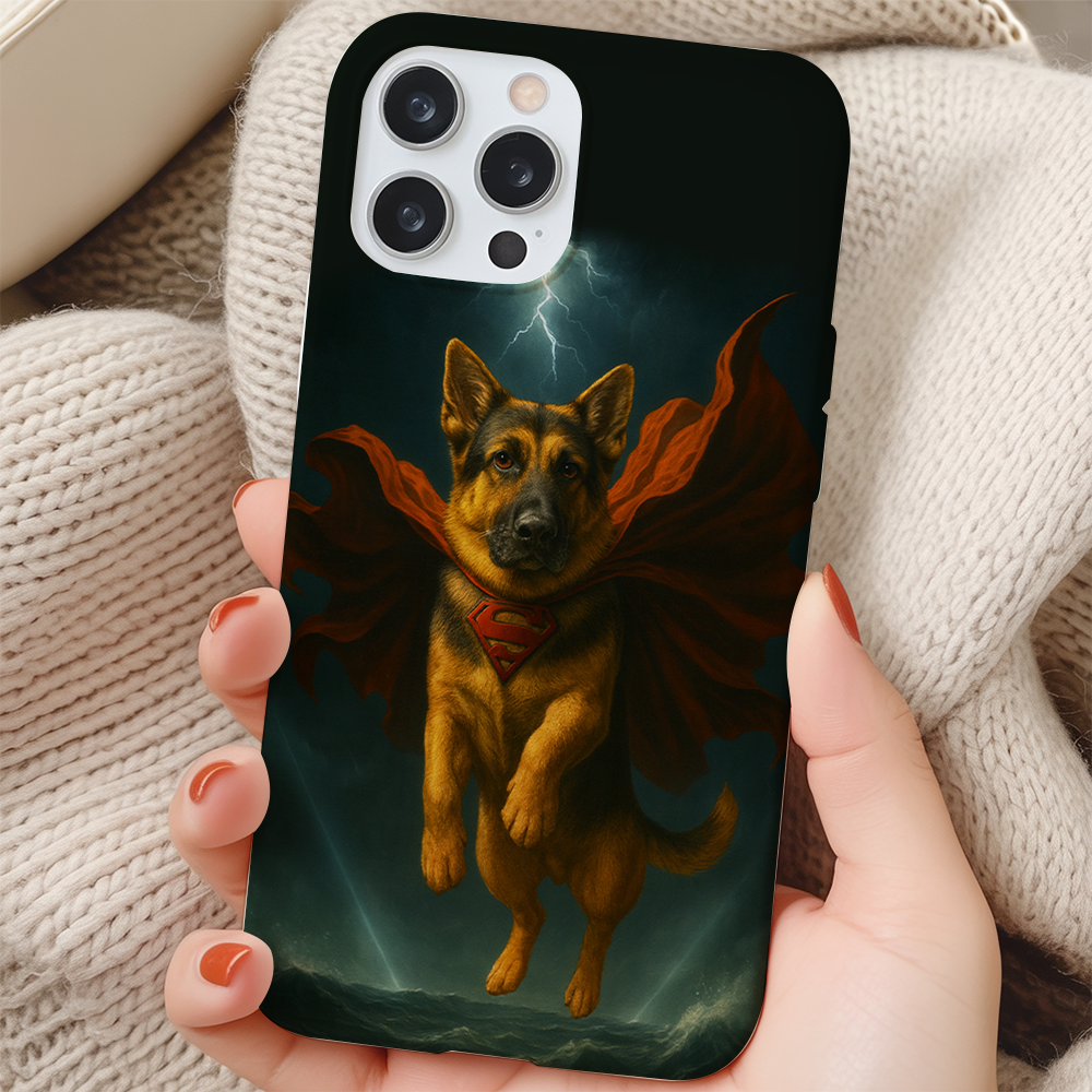 Custom Photo Dog Hero Phone Case