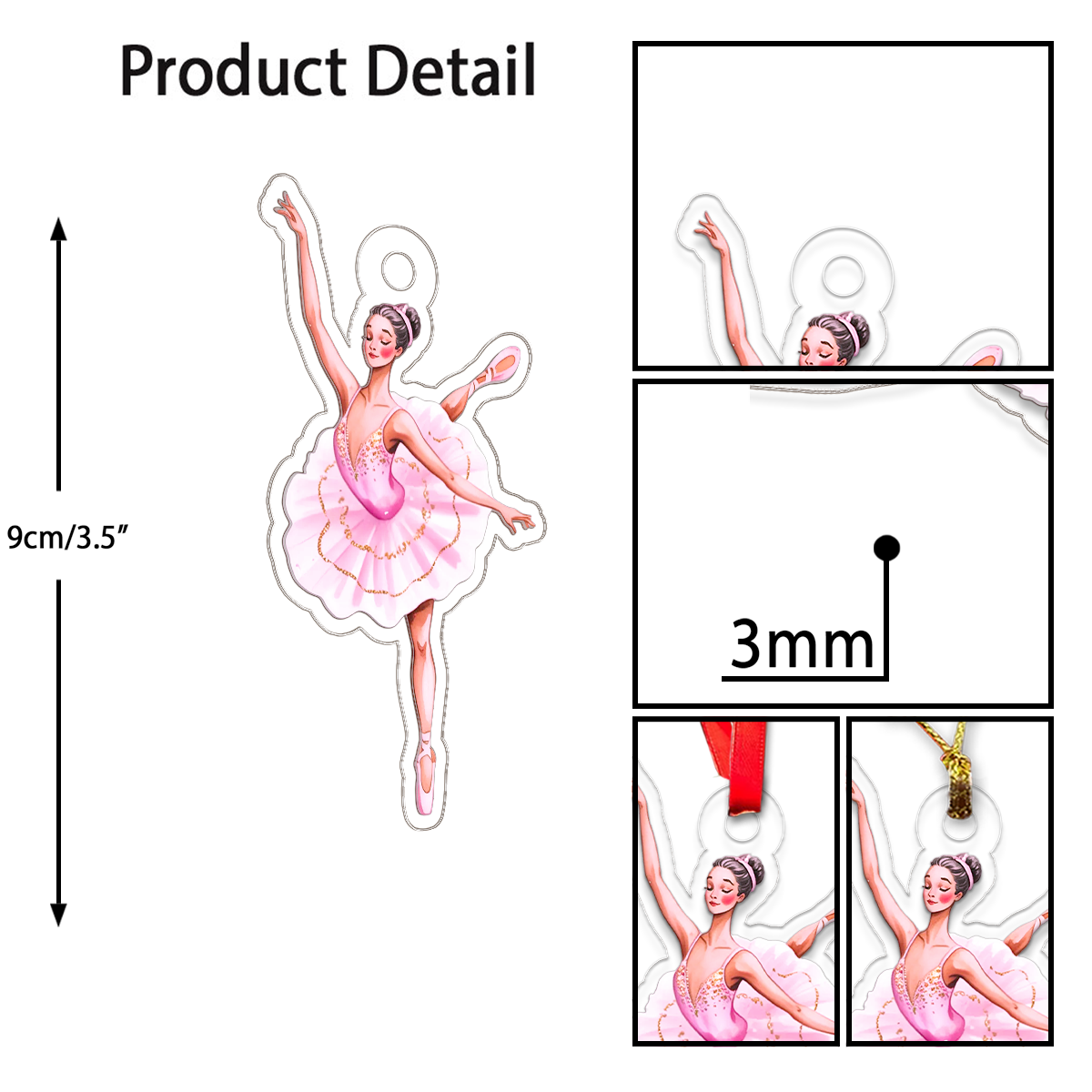 Custom Land of Sweets Nutcracker Ballerina