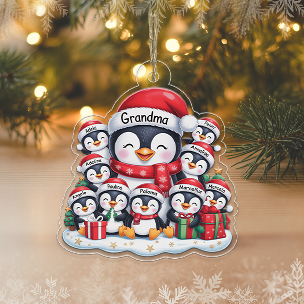 Personalized Custom Ornament - Gift For Family And Collectors3