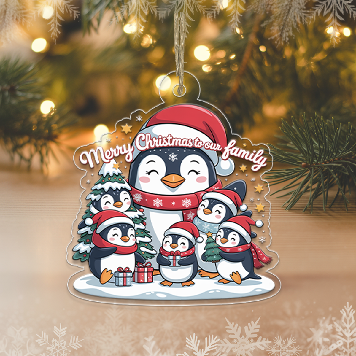 Personalized Custom Ornament - Gift For Family And Collectors
