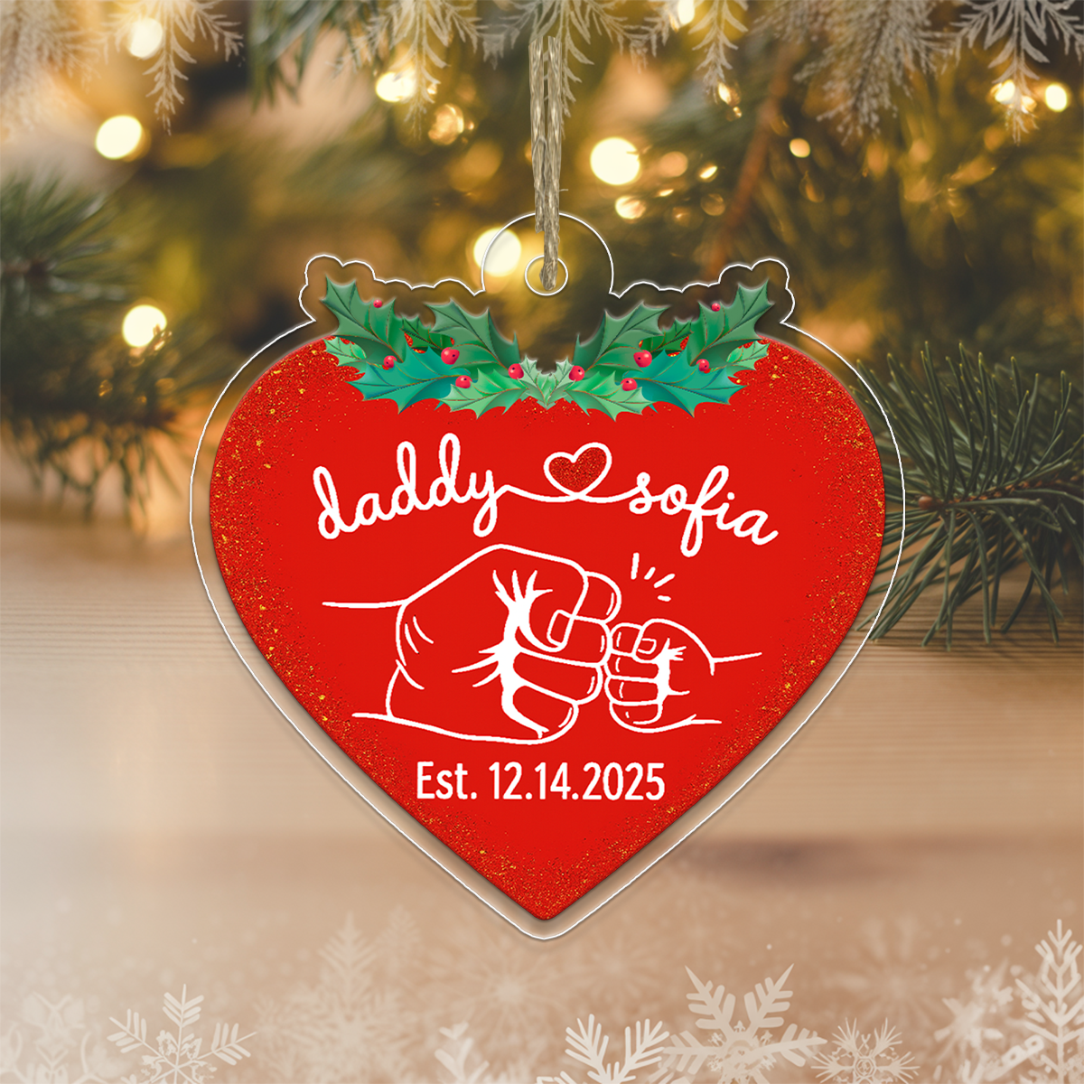 Custom Name Daddy Xmas