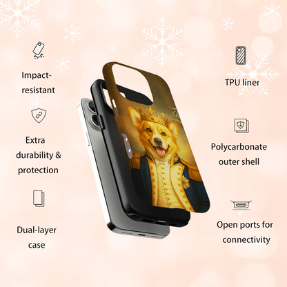 Custom Photo Great Captain Dog Phone Case Gift For Dog Lovers