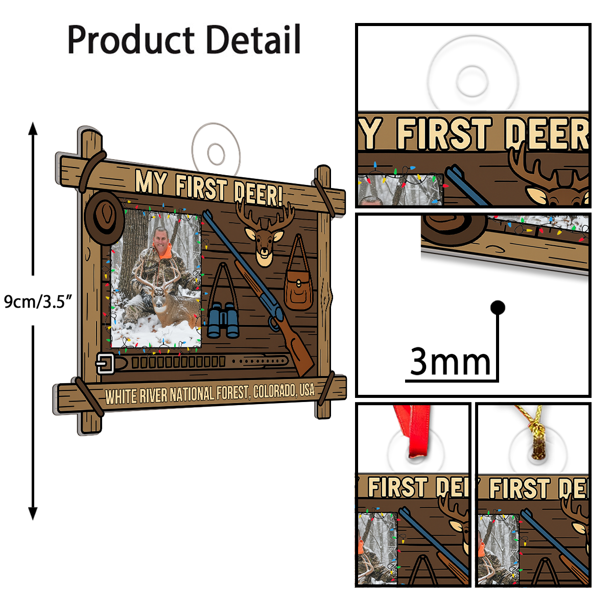 Custom Name Hunting My First Deer