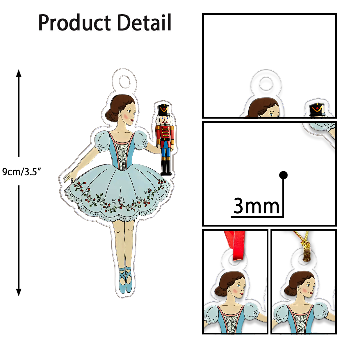 Personalized Ballet Dancer And Nutcracker