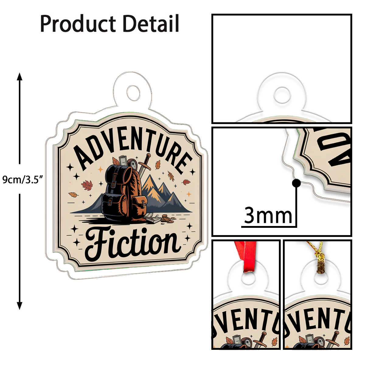Adventure Fiction Acrylic Ornament Christmas Gift