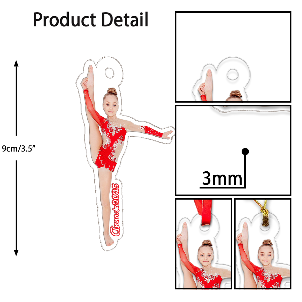 Custom Photo Gymnastics For Girl