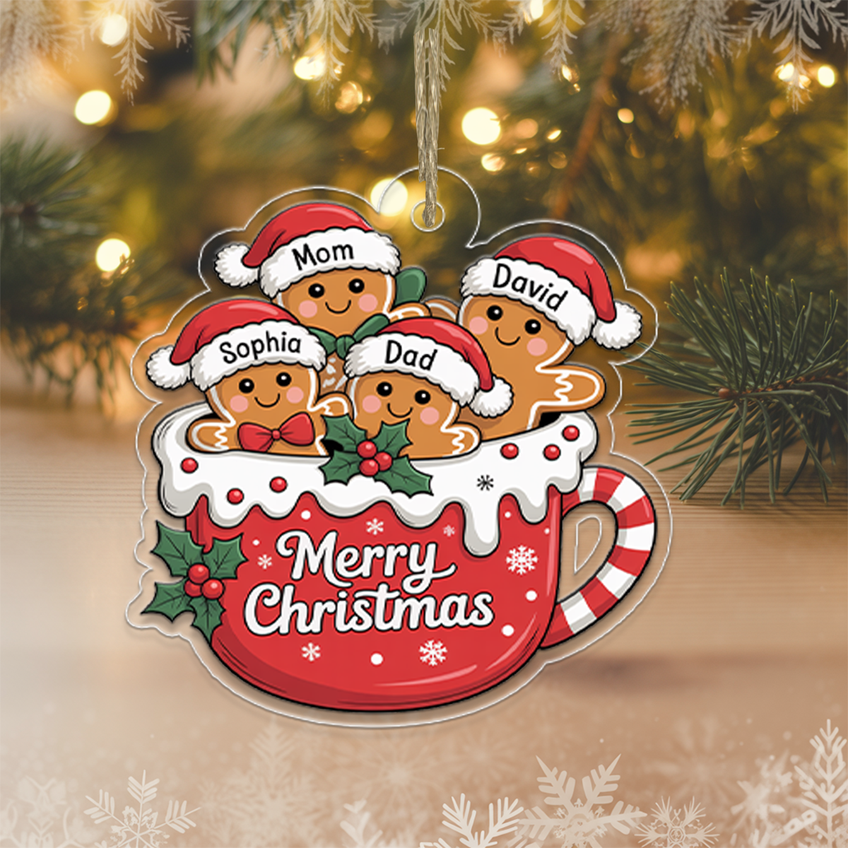 Custom Family Ornament5